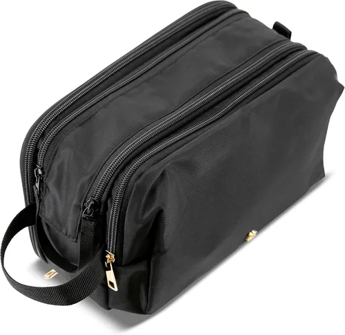 Vista 3 de Samsonite Top Zip Deluxe Kit de viaje, talla única, negro, Negro -, Samsonite Top Zip Deluxe Kit de viaje, talla única, negro