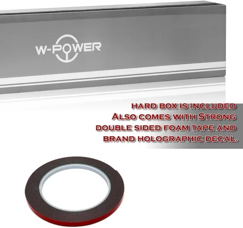 Vista 6 de W-Power - Tapa trasera para maletero compatible con BMW Serie 3 Coupé E92 2007-2013 2008 2009 2010 2011 2012 (aspecto carbón)
