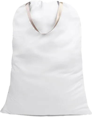 Vista 24 de Sanlykate Bolsa grande de lona de algodón con cordón y asas, organizador de ropa sucia resistente y duradero, bolsa de almacenamiento resistente a