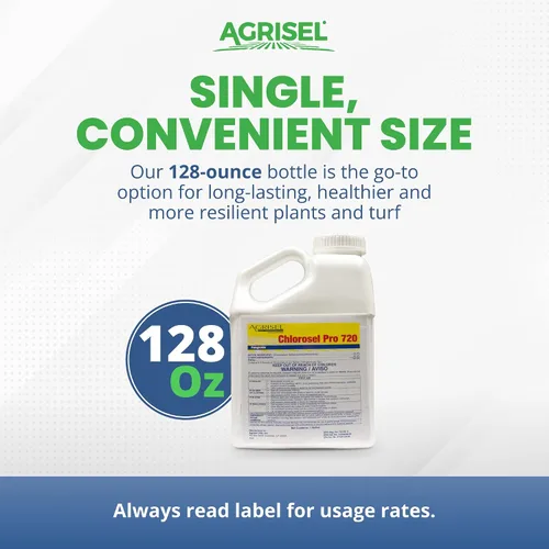 Vista 6 de Agrisel Chlorosel Pro 720, versátil control de enfermedades, fórmula resistente a la lluvia, eficaz en más de 100 cultivos, ideal