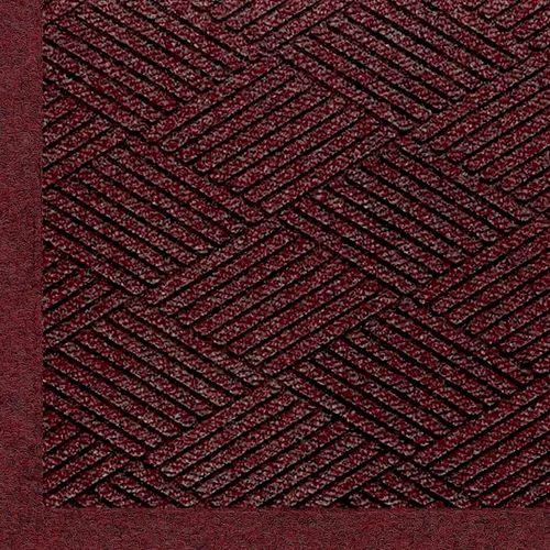 Vista 4 de Felpudo Waterhog Eco Premier Fashion de Andersen para interiores o exteriores; fibra de poliéster PET; respaldo de goma SBR, 3/8" de grosor, Negro