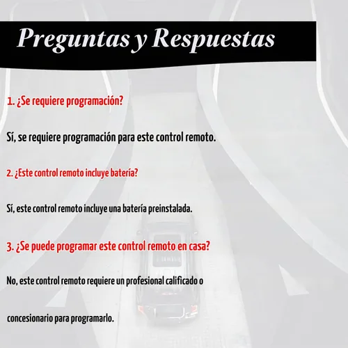 Vista 2 de MechanMagic Llavero de repuesto compatible con Cadillac Escalade 2015-2020 Escalade ESV 2015-2020 de proximidad inteligente sin llave, control