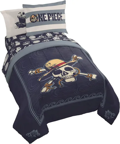 Vista 32 de Jay Franco Disney Lilo and Stitch - Juego de edredón tamaño Twin, ropa de cama de 5 piezas, incluye juego de sábanas y fundas de almohada, ropa