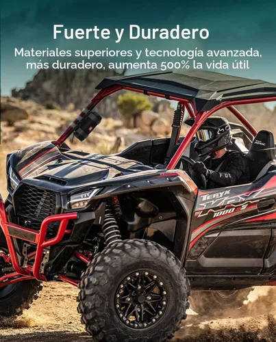 Vista 5 de ALIENSX Soporte de altavoz de cuero prémium para carrito de golf