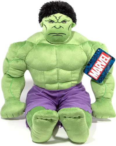 Vista 5 de Jay Franco Almohada Compañero de Peluche de Hulk de los Vengadores - Microfibra de Poliéster Súper Suave, 23 pulgadas (Producto Oficial de Marvel)