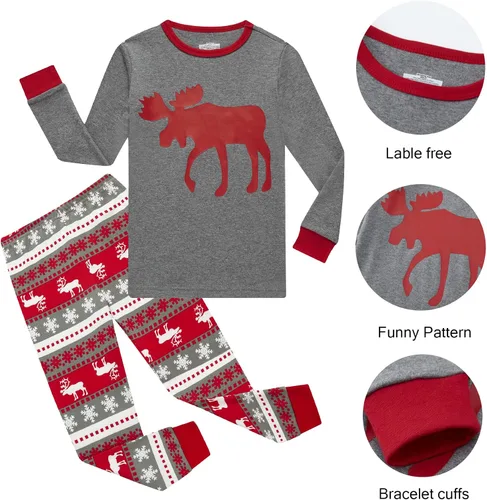 Vista 3 de Winging Day Family Matching Cotton Pajamas Sets