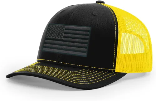 Vista 256 de Joe's USA Richardson 112 - Gorras de camionero con parche gráfico personalizado - Gorras estructuradas de cinco y seis paneles Richardson Premium