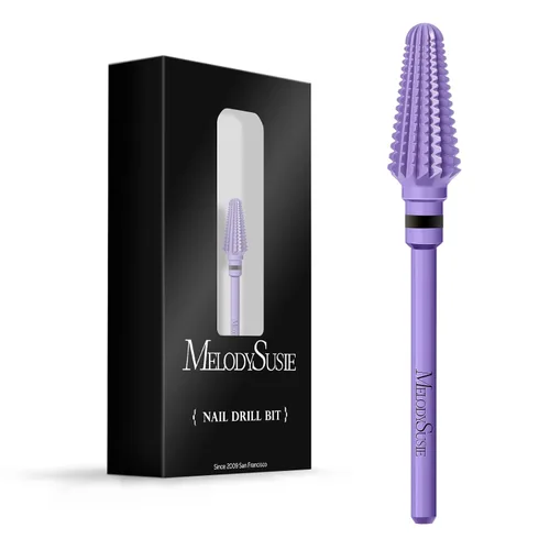 Vista 11 de MelodySusie Brocas profesionales Tornado de 3/32 pulgadas, brocas multifunción de carburo de tungsteno, adecuadas para manicura, pedicura, cutícula