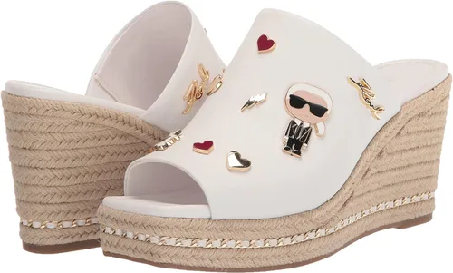 Vista 7 de Karl Lagerfeld Paris Women's Corissa Pins Wedge Fun Sandal