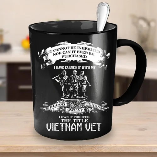 Vista 5 de Taza de café de veterano de Vietnam de 11 oz.
