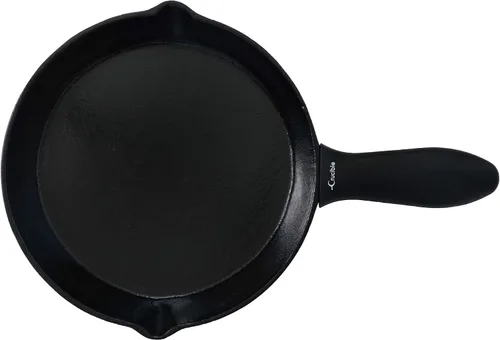 Vista 4 de Crucible Cookware Soportes de silicona para mango caliente (negro, paquete de 2 grandes)
