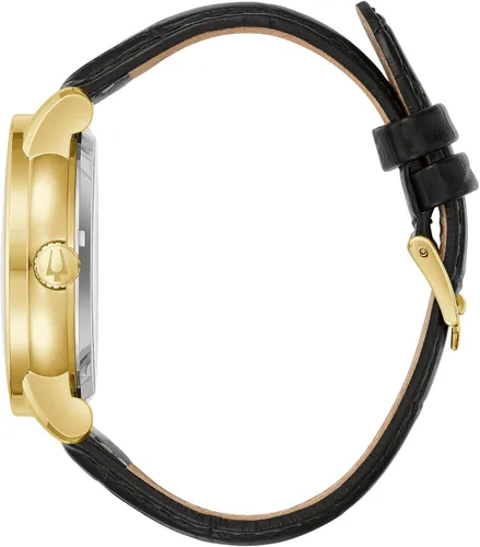 Vista 2 de Bulova Mens Classic Automatic Watch with Leather Strap