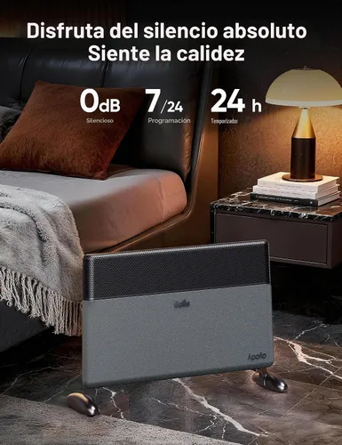 Vista 7 de Calentador de convección inteligente Ballu para habitación grande con control Wifi