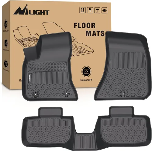 Vista 16 de Nilight Alfombrillas de TPE para Land Rover Range Rover Evoque de 5 puertas y Coupé 2011 2012 2013 2014 2015 2016 2017 2018 2019, ajuste