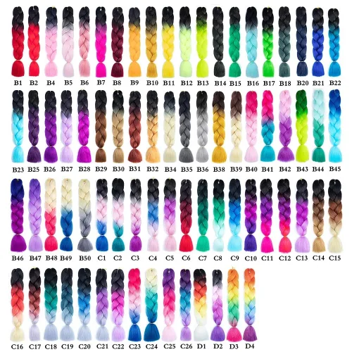 Vista 6 de Beige (613#) 6 paquetes de cabello trenzado de 24 pulgadas, de fibra sintética, sin picazón, extensiones de cabello para trenzar jumbo, textura