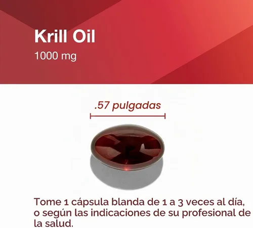 Vista 7 de PROTOCOL FOR LIFE BALANCE Aceite de krill 1,000 mg, DHA y EPA, 60 cápsulas