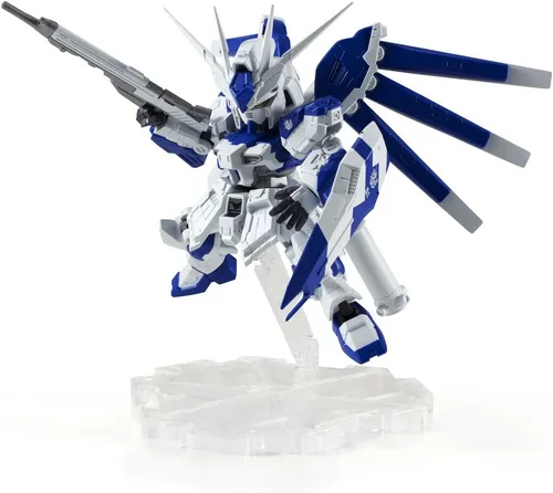 Vista 8 de TAMASHII NATIONS Figura de acción de contraataque de Bandai Nxedge Style Hi-Nu Gundam Char
