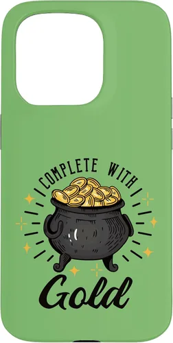 Vista 14 de iPhone 16 completo con oro - Símbolo de prosperidad y suerte