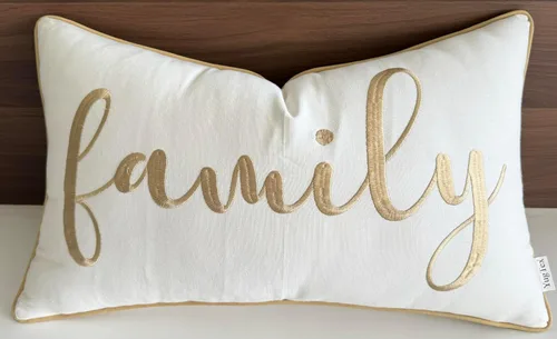 Vista 9 de Funda de Cojín Decorativo Romántico para Pareja, Sentimiento de Amor Bordado, Refranes Decorativos, Acento Lumbar - Decoración de Frases Acogedoras