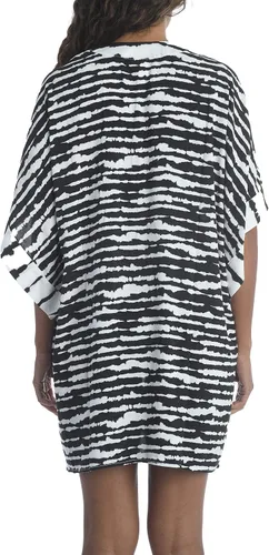Vista 2 de La Blanca Pareo para traje de baño tipo kimono