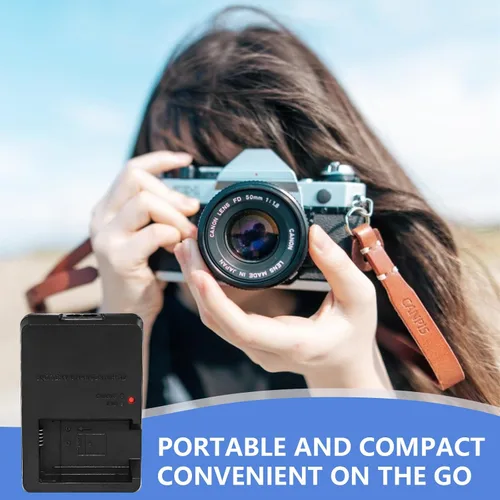 Vista 5 de Cargador de batería para cámara MH-32 MH32 compatible con Nikon EL25 ENEL25 EN-EL25a Batería compatible con Nikon Z50 Z 50 Z30 Z 30 Zfc Z fc Z50II