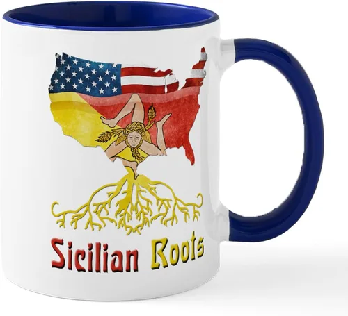 Vista 33 de CafePress Sicilia Mug - Taza de café de cerámica (11.0 fl oz)