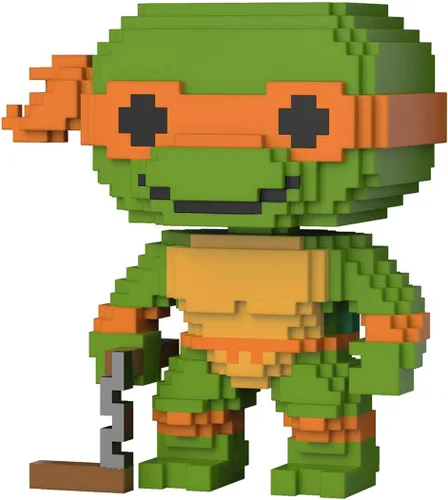 Vista 2 de Funko 8-Bit Pop!: Teenage Mutant Ninja Turtles - Figura coleccionable de Michelangelo