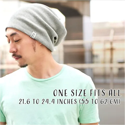 Vista 4 de CHARM Gorro de algodón holgado para mujer, estilo japonés