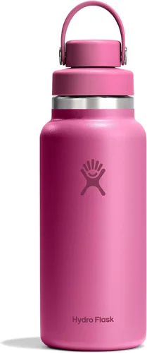 Vista 51 de Hydro Flask Botella de agua – Acero inoxidable aislado – Tapa de boca ancha para chug, antiderrames, a prueba de fugas en rocío de 40 onzas Dew