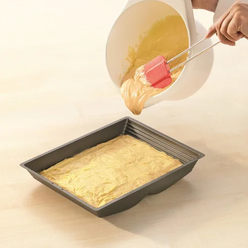 Vista 4 de RBV Birkmann "Book Cake Pan, gris, 9.8 x 13.4 x 1.8 in