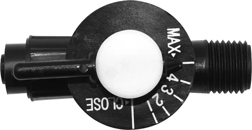 Vista 6 de R172060 Válvula de control de 1/4 pulgada con tuerca apta para alimentador automático del arco iris Compatible con alimentador automático