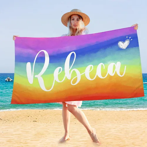 Vista 22 de Toalla de playa de béisbol personalizada con nombre, divertidas toallas de playa personalizadas de 67 memes para niños, toallas número seis siete