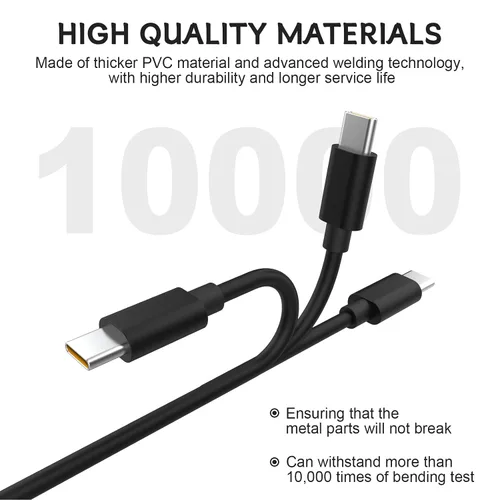 Vista 4 de Cable de carga USB C compatible con JBL Charge 4, Charge 5, Charge 6, Clip 4, Clip 5, Flip 5, Flip 6, GO 3, GO 4, Pulse 4, Pulse 5, Xtreme 3, Xtreme
