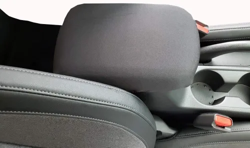 Vista 2 de Car Console Covers Plus Hecho en Estados Unidos diseñado para Subaru Impreza 2006-2016 neopreno Auto reposabrazos consola central cubierta protector