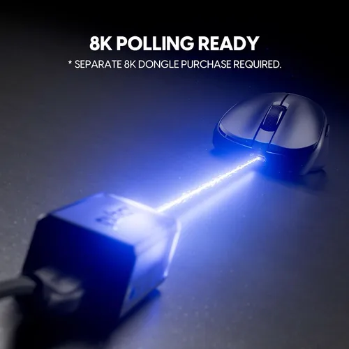 Vista 8 de Pulsar Gaming Gears Xlite v4 Mouse inalámbrico para juegos, mini, color Blanco