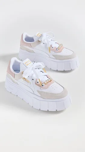 Vista 4 de PUMA Zapatillas Mayze Stack Edgy Pearl para mujer