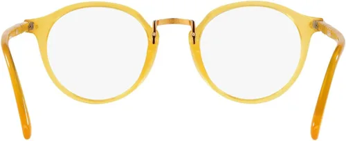 Vista 6 de Persol PO3185V - Marcos redondos para gafas graduadas, Negro (blackDemo Lens)