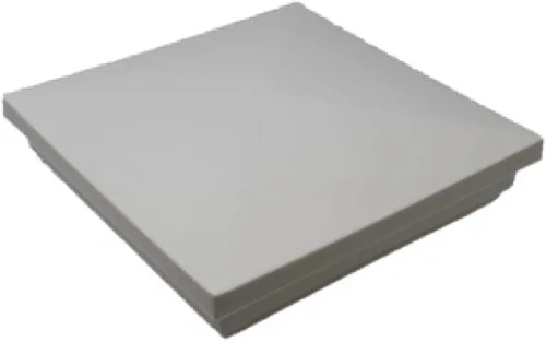 Vista 3 de Tapones de plástico negro de 5 pulgadas para valla de vinilo estilo clásico de Nueva Inglaterra, tapa de poste de 5 x 5 pulgadas para postes