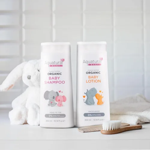 Vista 8 de Loción orgánica para bebés para recién nacidos, crema hidratante natural para rostro y cuerpo, para niños pequeños, piel delicada y seca, loción