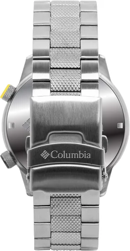 Vista 3 de Columbia College Collegiate Reloj de cuarzo con correa de acero inoxidable plateado 22 Modelo CSC01-013