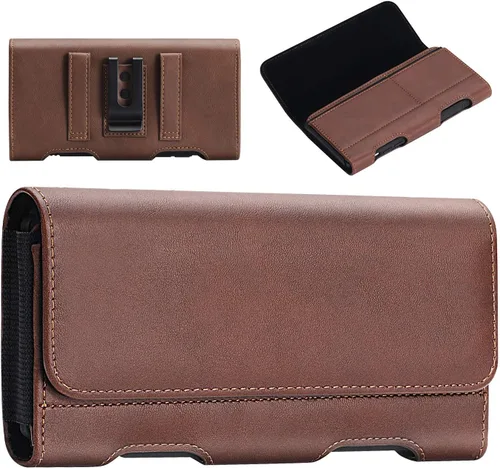 Vista 9 de BECPLT Funda de nailon para cinturón para teléfono celular, funda para cinturón con clip, compatible con iPhone 13 Mini, 12 Mini, SE 2020, 8, 7, 6