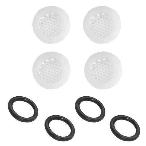 Vista 6 de 4 piezas de kits de juntas tóricas 141025, piezas de repuesto para grifos abatibles Plastic & rubber, Screen washers, Household faucet seal repair