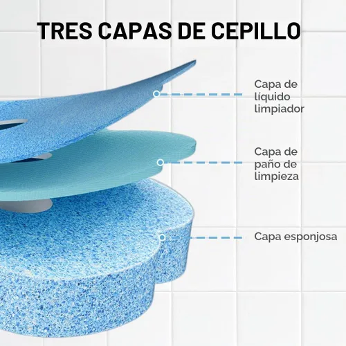 Vista 3 de 36 cabezales desechables de cepillo de inodoro, repuestos de varilla de inodoro para limpieza de inodoro y baño, almohadillas de repuesto 36 piezas