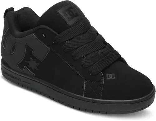 Vista 3 de DC Shoes Court Graffik - Tenis de skate para hombre Negro/Negro/Negro