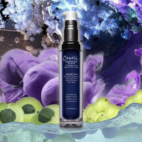 Vista 3 de SIGNATURE Gloss - Azul medianoche - Para mejorar y extender el color de tu cabello