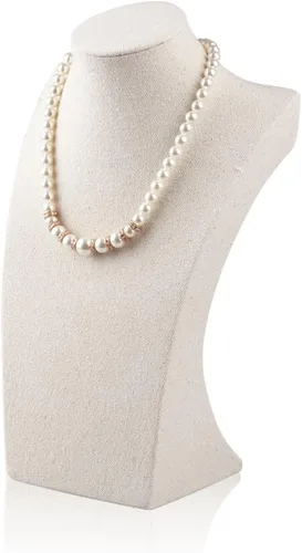 Vista 4 de Oirlv - Soporte organizador de joyas 3D para collar de lino