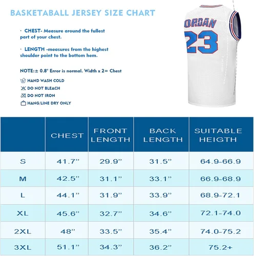 Vista 5 de Camiseta de baloncesto para hombre #23 camisetas de película espacial de los años 90 para Halloween, hip hop, ropa de fiesta, camisas deportivas