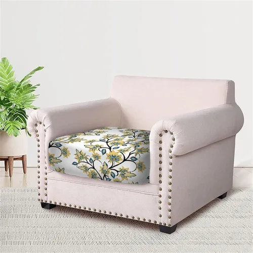 Vista 4 de CRFATOP Fundas de cojín elásticas para sillón de asiento individual, fundas de repuesto adecuadas para sillón de sofá biplaza con banda elástica, 2