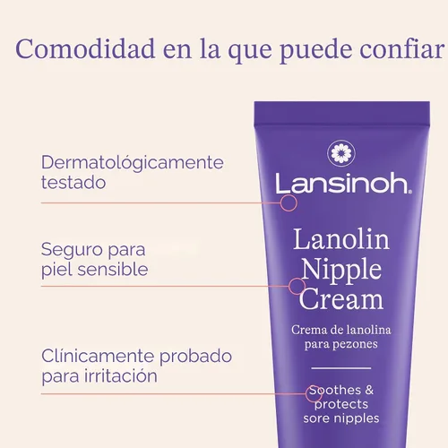 Vista 5 de Lansinoh – Ungüento para amamantar- HPA Lanolina, 1.41 oz, thomaswi, 40g, Crema, 1, 1