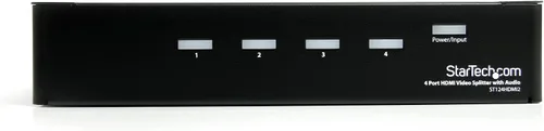 Vista 2 de StarTech.com Divisor HDMI 1 en 4 salidas - 1080p - 4 puertos -soportes de montaje - 1.3 audio - HDMI multi puerto - divisor de audio HDMI